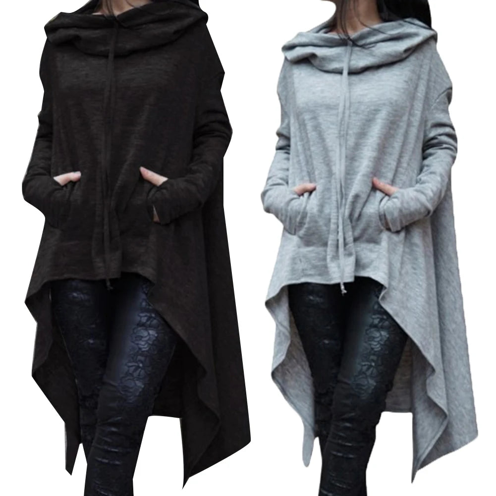 Women Asymmetric Hoodie