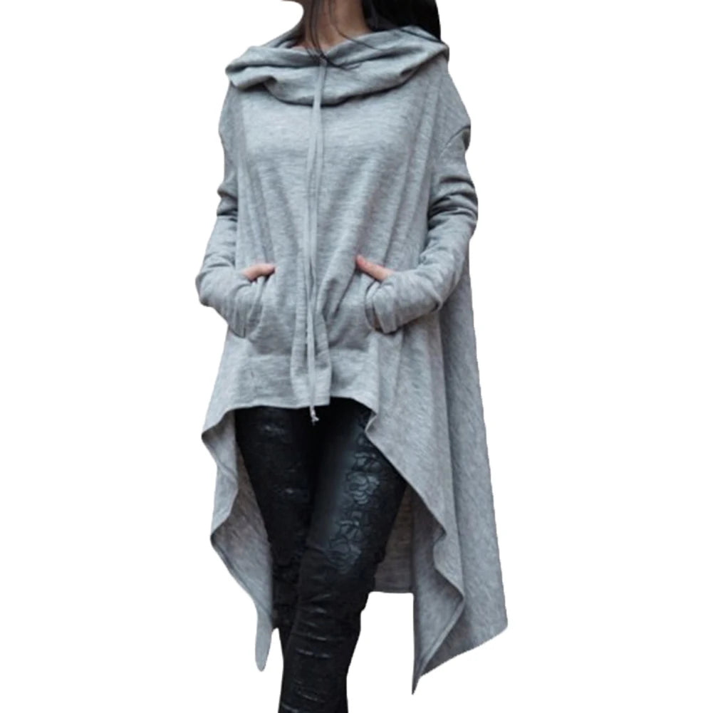 Women Asymmetric Hoodie